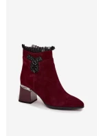 Boty na podpatku  model 221134 Step in style