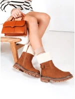 Dámské zateplené velbloudí boty Dstreet model 21993807 - FashionStreet