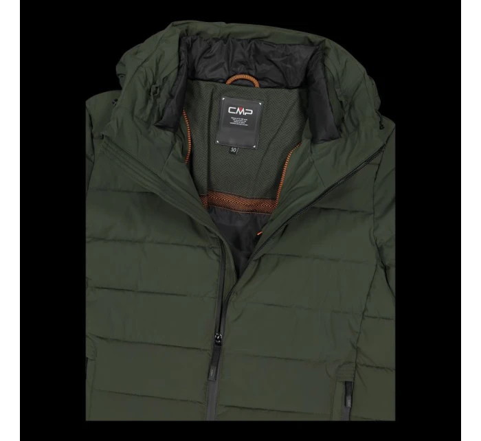 CMP pánská zimní sportovní bunda s kapucí zateplená zelená (34K0167/F905) CMP pánská zimní sportovní bunda s kapucí zateplená zelená (34K0167/F905)