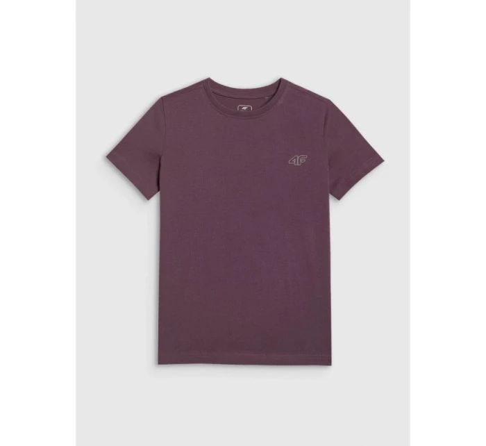Dětské hladké tričko (SADA 2) 4F 4FJRAW25TTSHU3157-92S
