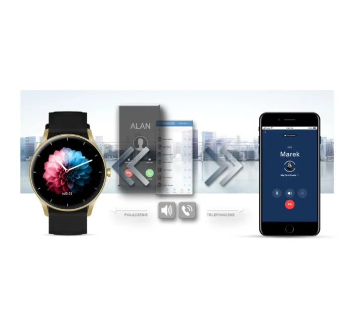 Chytré hodinky model 21804999 - Gravity