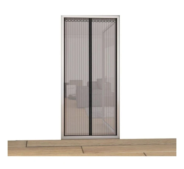 LAMELOVÁ MOSKYTIÉRA 100X220 CM SE ZAPÍNÁNÍM NA MAGNETY