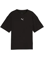 Dětské tričko Ess Cat Logo Boxy Tee, černé, 01 model 22300925 - Puma