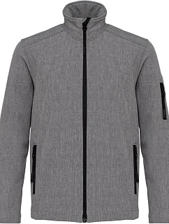 K 402 Dětská 3vrstvá softshellová bunda model 22508822 marl grey - Kariban