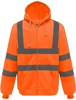 Yoko HVK 07 Hi-Vis mikina s kapucí 79.VK07 hi vis orange Yoko HVK 07 Hi-Vis mikina s kapucí 79.VK07 hi vis orange