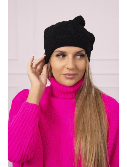 Dámská čepice Uliana K408 černá