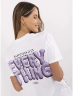 T shirt model 21153758 biały - FPrice