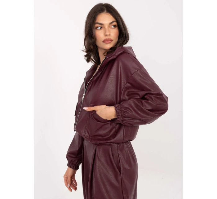 Kurtka IT KR model 21465942 bordowy - FPrice Kurtka IT KR model 21465942 bordowy - FPrice