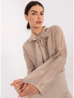 Koszula IT KS model 21795596 beżowy - FPrice Koszula IT KS model 21795596 beżowy - FPrice