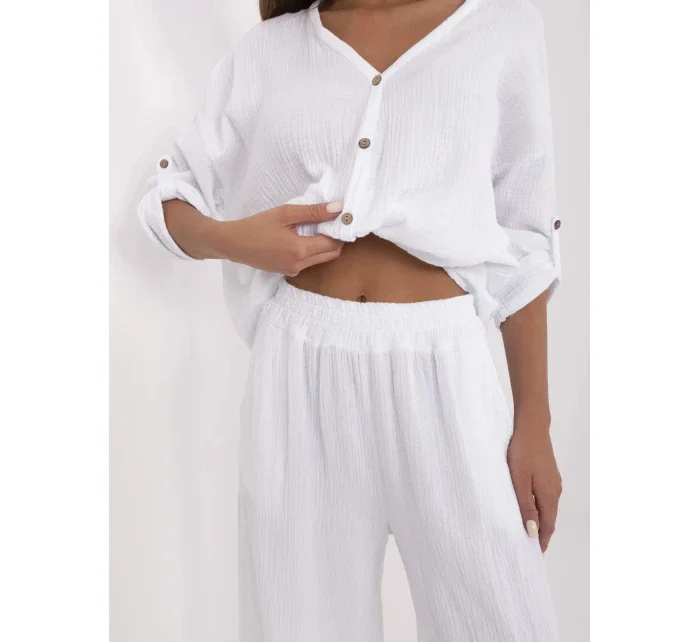 MI kalhoty SP model 21049425 bílá - FPrice