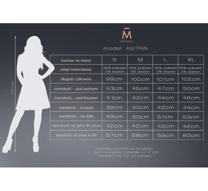 Astrai Černé šaty - Merribel