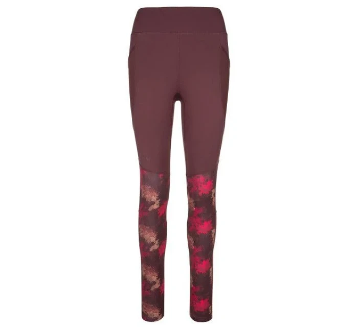 Dámské legíny model 18250217 tmavě červená - Kilpi