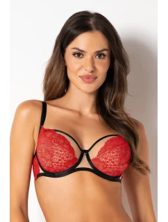 MĚKKÁ PODPRSENKA JULIA 19229 ČERVENÁ