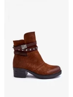 Boty na podpatku  model 185640 Step in style