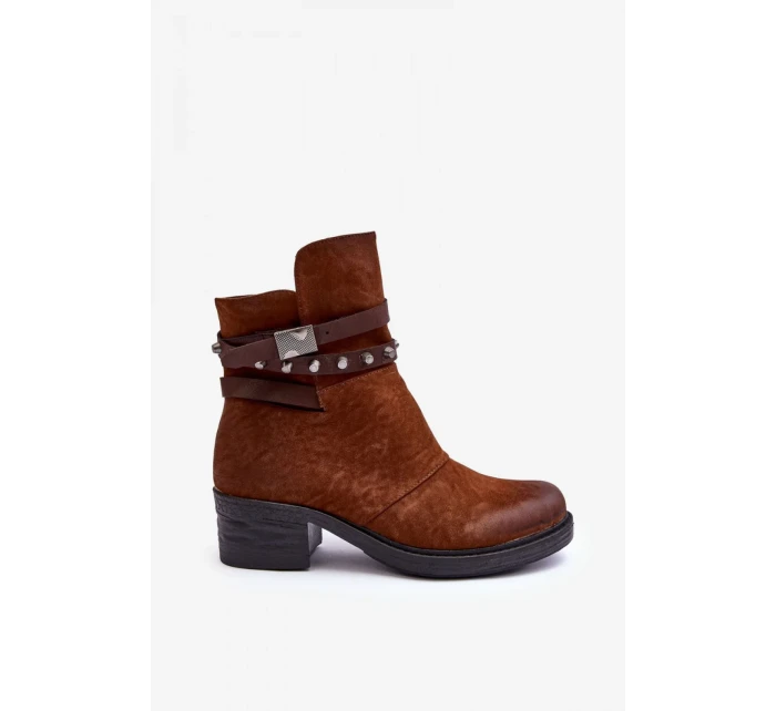 Boty na podpatku  model 185640 Step in style