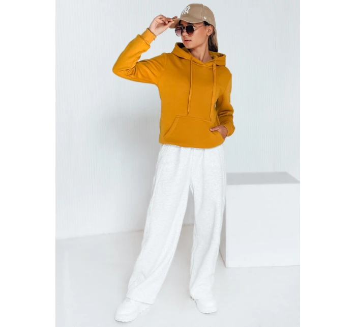 Dámská mikina s kapucí BASIC camellia BY0560 Dámská mikina s kapucí BASIC camellia BY0560