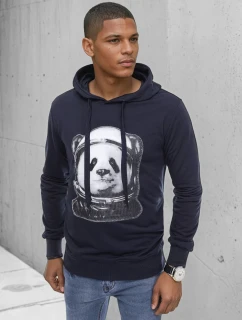 Pánská tmavě modrá mikina Dstreet BX5131