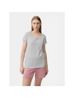 Dámské hladké tričko model 21816700 dámské - 4F Dámské hladké tričko model 21816700 dámské - 4F