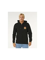Pánská mikina RIP CURL Wettie Passage Icon Zip Thru, černá