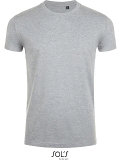 SOL'S Imperial Fit Pánské tričko "Slim Fit" 25.0580 grey melange