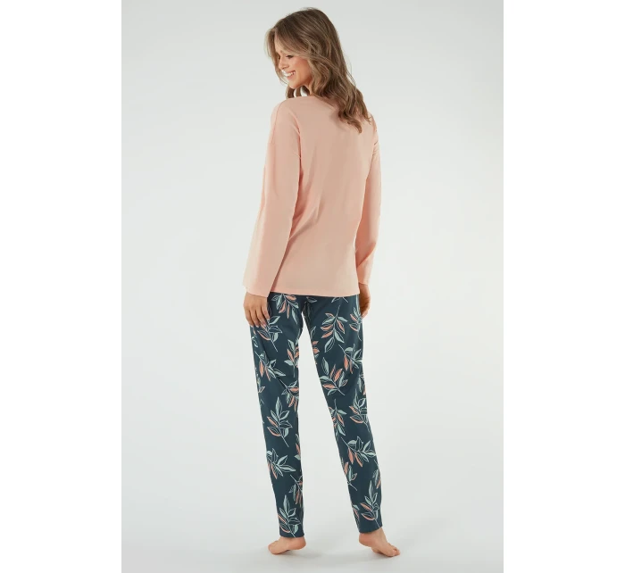 Italian Fashion Julietta long length sp. barva:lososová/potisk Italian Fashion Julietta long length sp. barva:lososová/potisk