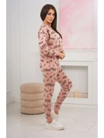 Statement set tmavě pudrově růžový Statement set tmavě pudrově růžový