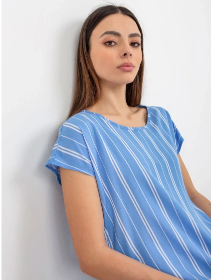 Dámská halenka D73771R10978Q modrá - FPrice