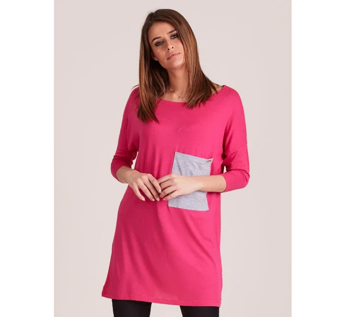 Tunika CZ TU model 17434119 tmavě růžová - FPrice