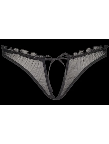 Tanga Plus Size model 17682163 černá - Axami Tanga Plus Size model 17682163 černá - Axami