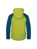 Trollkids Rondane Zip Off XT Softshellová bunda pear green/madeira blue/sea green (819-360)