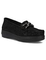 Skórzane damskie na czarne Filippo model 22087071 - Hikvision