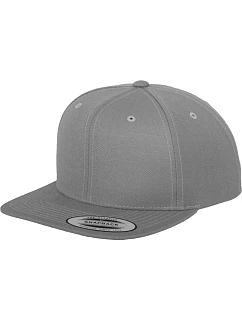 6 panelová Snapback kšiltovka silver model 22482392 - Flexfit