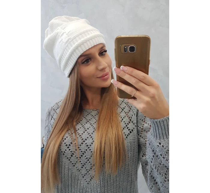 Dámská čepice Kaja K339 bílá Dámská čepice Kaja K339 bílá