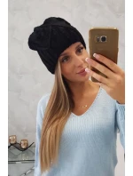 Dámská čepice Liliana K375 černá Dámská čepice Liliana K375 černá