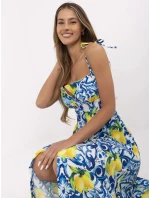 Sukienka MI SK niebieski model 21124362 - FPrice Sukienka MI SK niebieski model 21124362 - FPrice