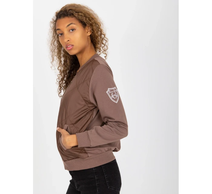 Mikina RV BL 8225.88 hnědá