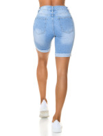 Sexy Highwaist model 19625879 look Jeans Shorts - Style fashion