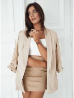 CYNDY tmavě béžová sukně FashionStreet CY0418 CYNDY tmavě béžová sukně FashionStreet CY0418