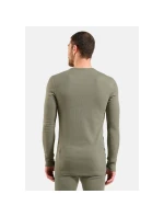 Odlo BL TOP spodní prádlo s dlouhým rukávem l/s ACTIVE WARM velikost M Grey