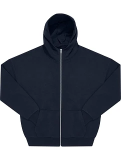 B&C Zip Hood Těžká oversize mikina s kapucí navy model 22445611