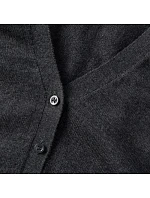 Russell Athletic 715F Dámský pletený cardigan s výstřihem do V 11.715F black Russell Athletic 715F Dámský pletený cardigan s výstřihem do V 11.715F black