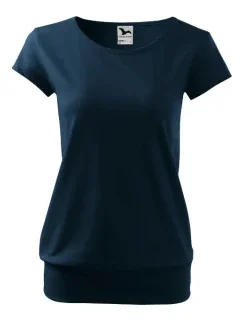City tričko dámské námořní modrá