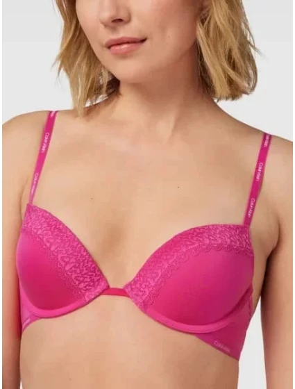Podprsenka push-up QF5145E VHZ růžová - Calvin Klein Podprsenka push-up QF5145E VHZ růžová - Calvin Klein