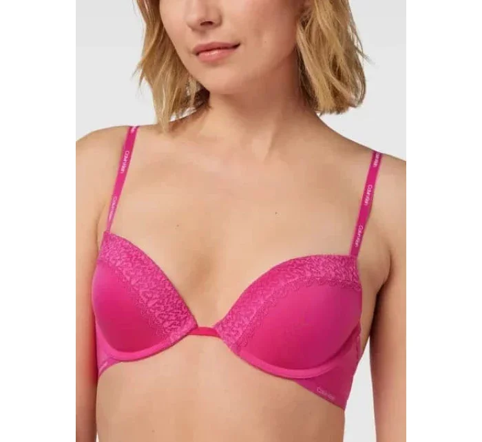 Podprsenka push-up QF5145E VHZ růžová - Calvin Klein Podprsenka push-up QF5145E VHZ růžová - Calvin Klein