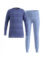 Termoprádlo - Odlo set dlouhý ACTIVE WARM SET velikost 128cm tmavě modrá