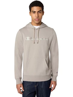 Pánská mikina s kapucí Champion beige 220782 ES035 pánské