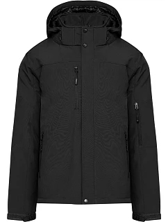 K 650 Pánská 3vrstvá softshellová parka s kapucí model 22422468 black - Kariban