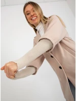 Dámský kabát TW CZ BI model 18309907 béžová - FPrice