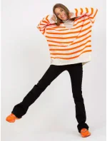 Dámský svetr TW SW BI M59 oranžový