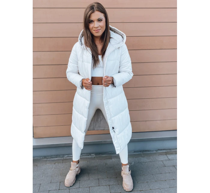 Dámská bunda KERMIT ecru FashionStreet TY2857